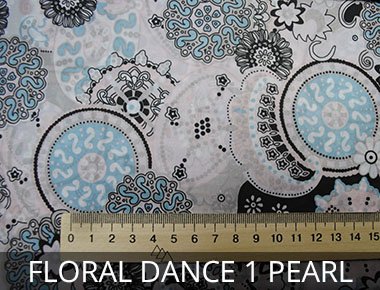 FLORAL DANCE 1 PEARL Подкладочные ткани онлайн