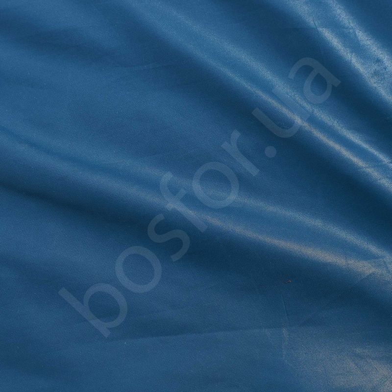 Плащевка лаке 310т 310t cire moony blue Босфор Текстиль