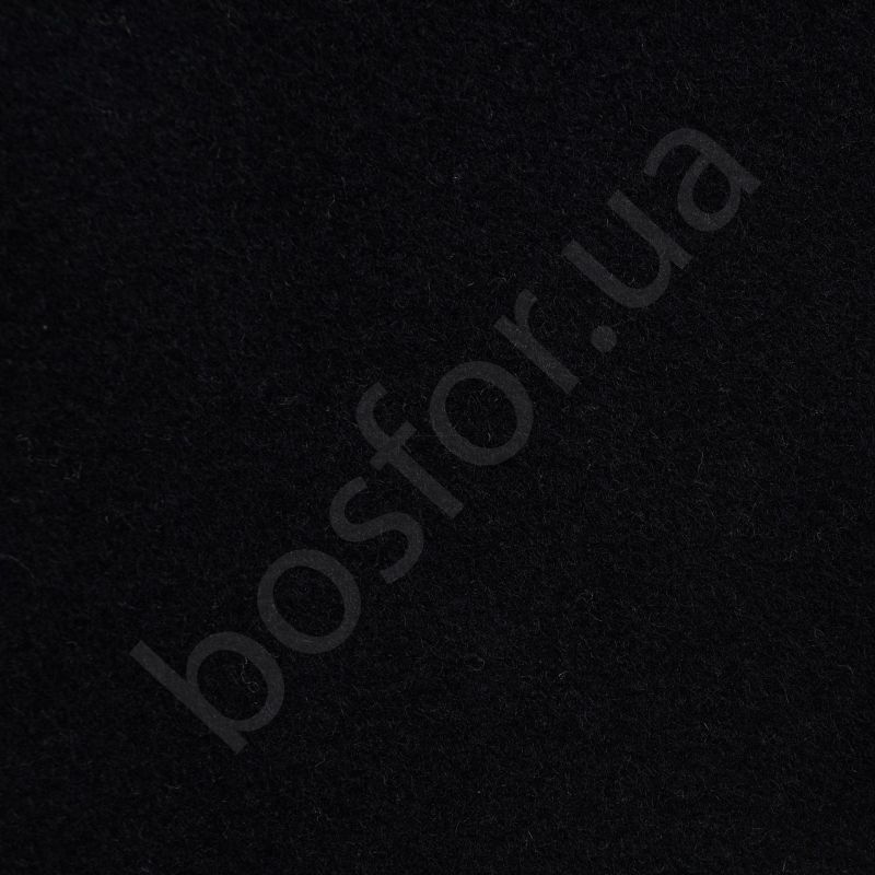 Пальтовая шерстяная ткань с ворсом богема bogema black Босфор Текстиль