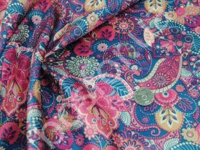 Подкладка принт 190т floral ethnic sunshine Босфор Текстиль
