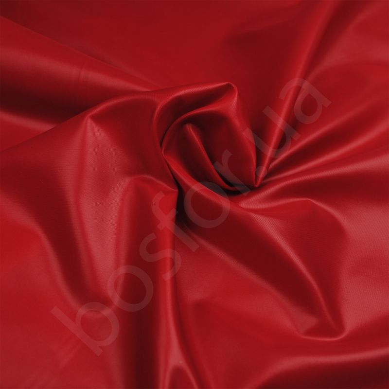Плащевка лаке 310т 310t cire fiery red Босфор Текстиль