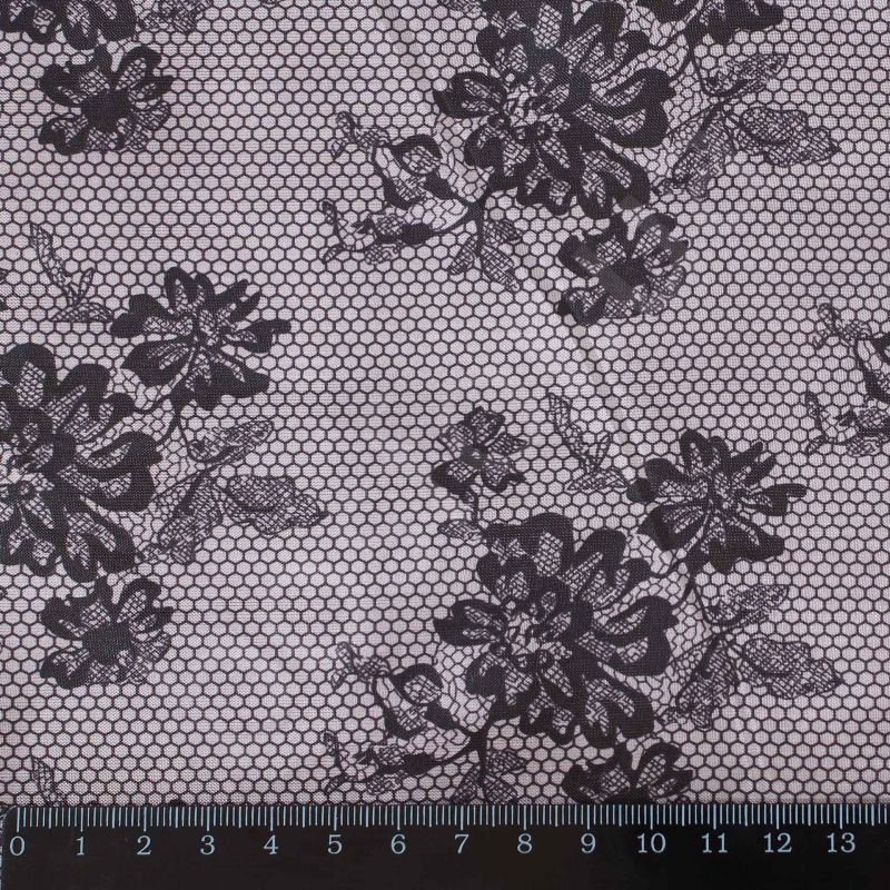 Подкладка принт 190т lace-4 lilac Босфор Текстиль