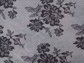 Подкладка принт 190т lace-4bm night Босфор Текстиль