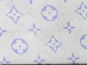 Подкладка принт 190т луи mauve magma white Босфор Текстиль