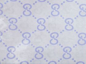 Подкладка принт 190т гуси mauve magma white Босфор Текстиль