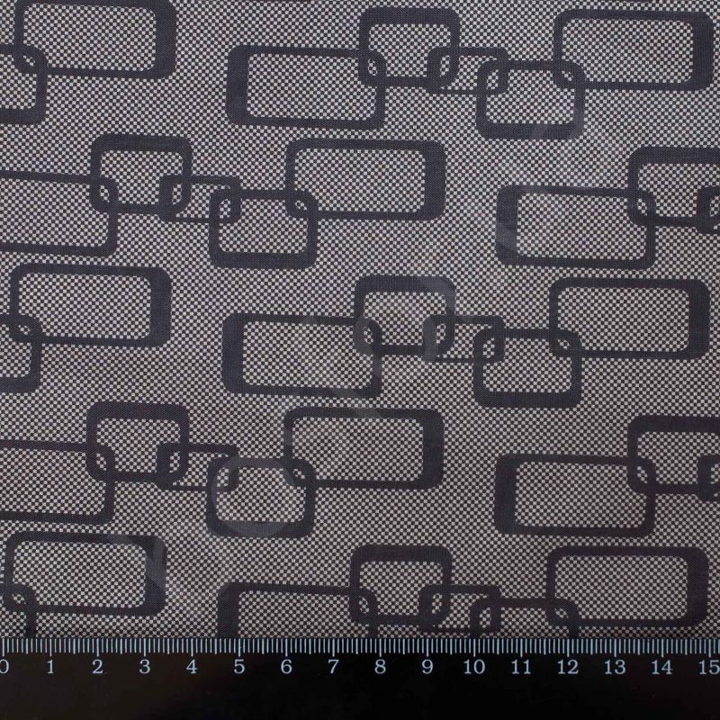 Подкладка принт 190т tubes 80% Босфор Текстиль