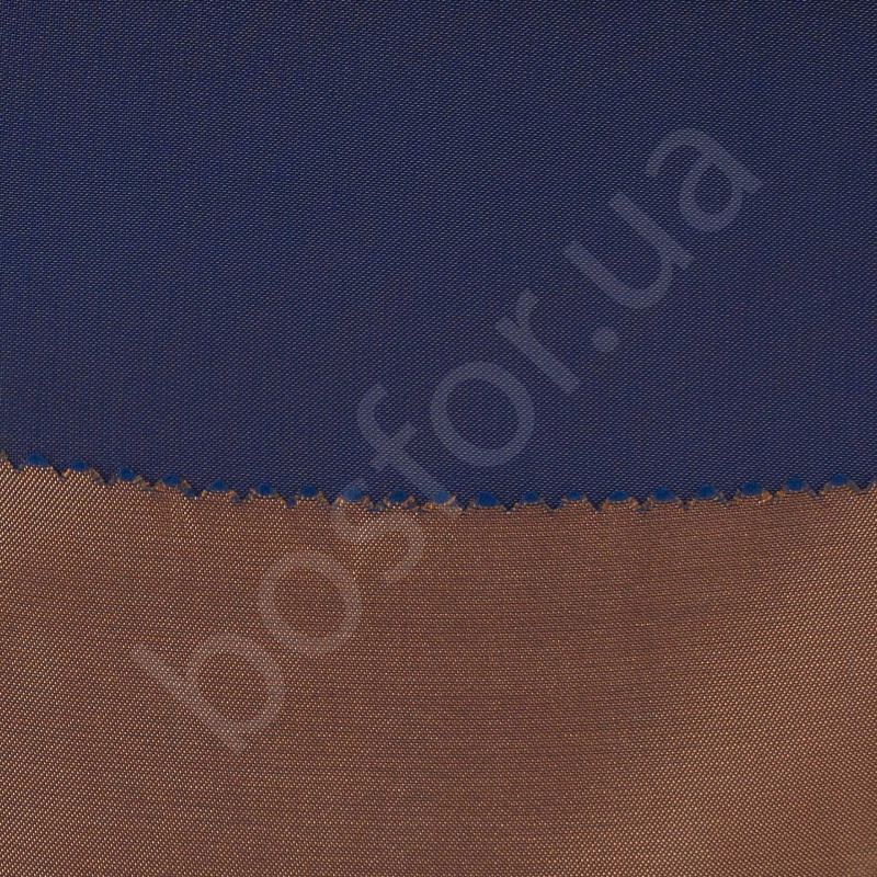 Подкладка поливискоза двухсторонняя поливискоза blue - bronze Босфор Текстиль
