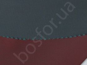 Подкладка поливискоза двухсторонняя поливискоза green - red Босфор Текстиль
