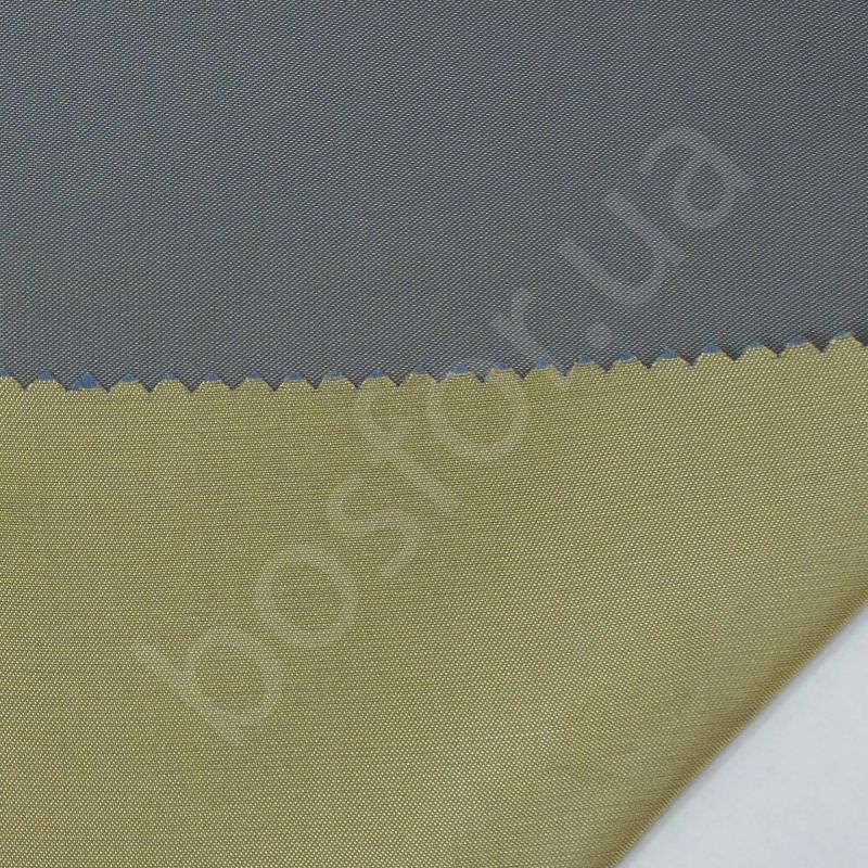 Подкладка поливискоза двухсторонняя поливискоза grey blue - gold Босфор Текстиль