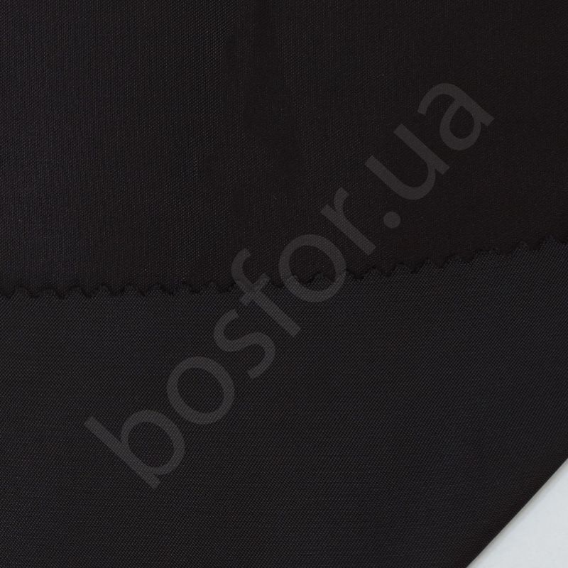 Подкладка поливискоза двухсторонняя поливискоза black Босфор Текстиль