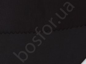 Подкладка поливискоза двухсторонняя поливискоза black Босфор Текстиль